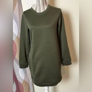 Miselon Women's Casual Fleece Long Pullover  Dress Long Sleeve Small Pockets